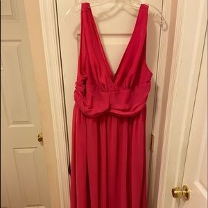 Rose pink dress